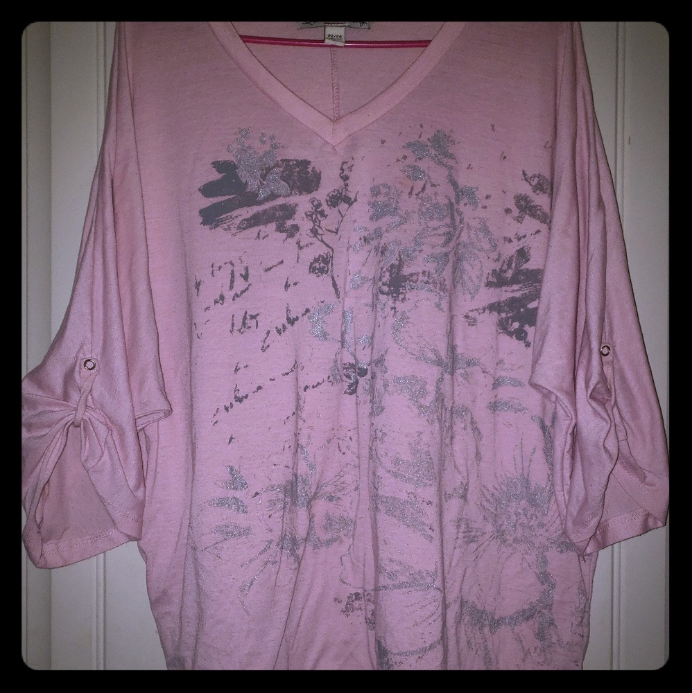 Pink blouse